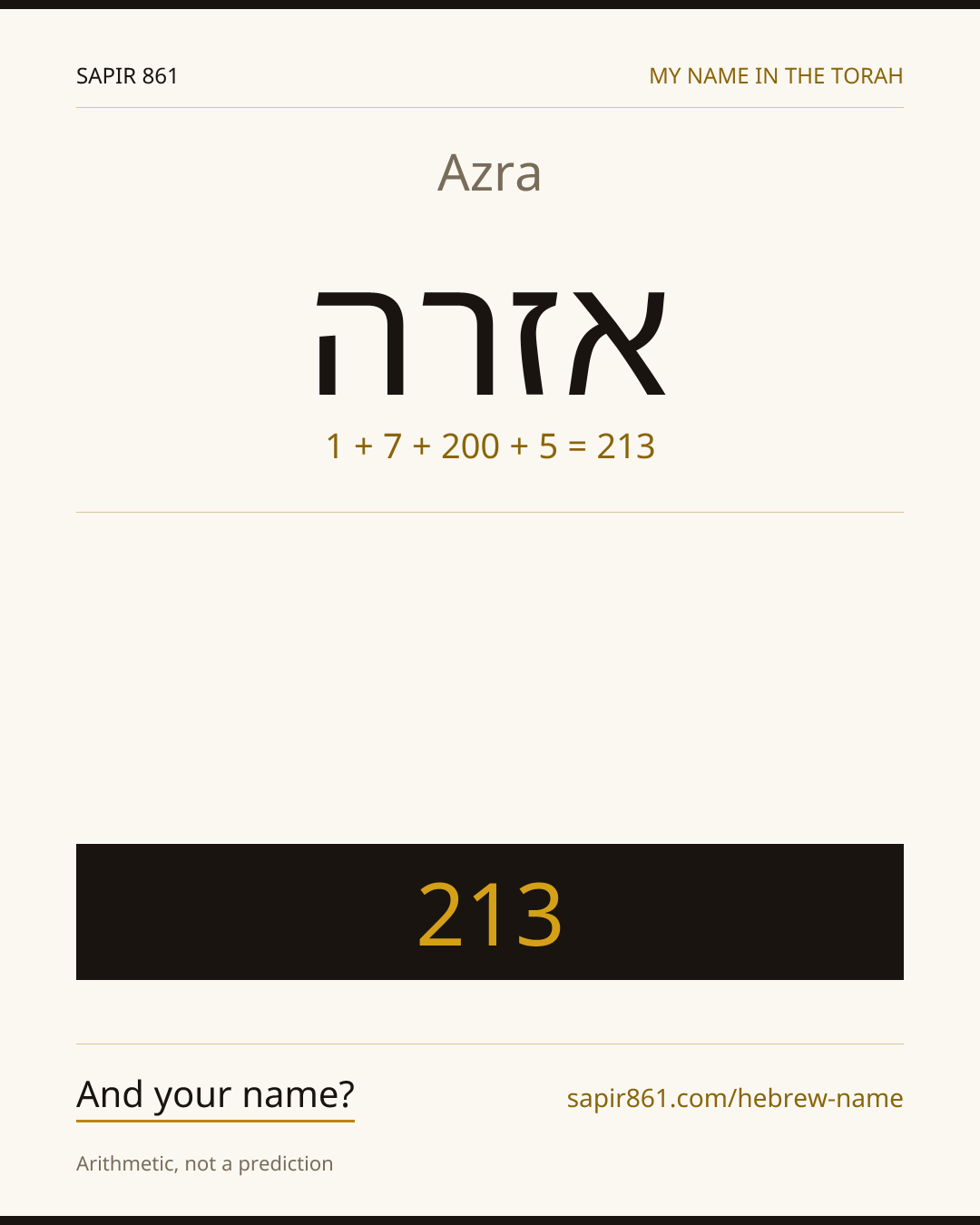 Azra — אזרה