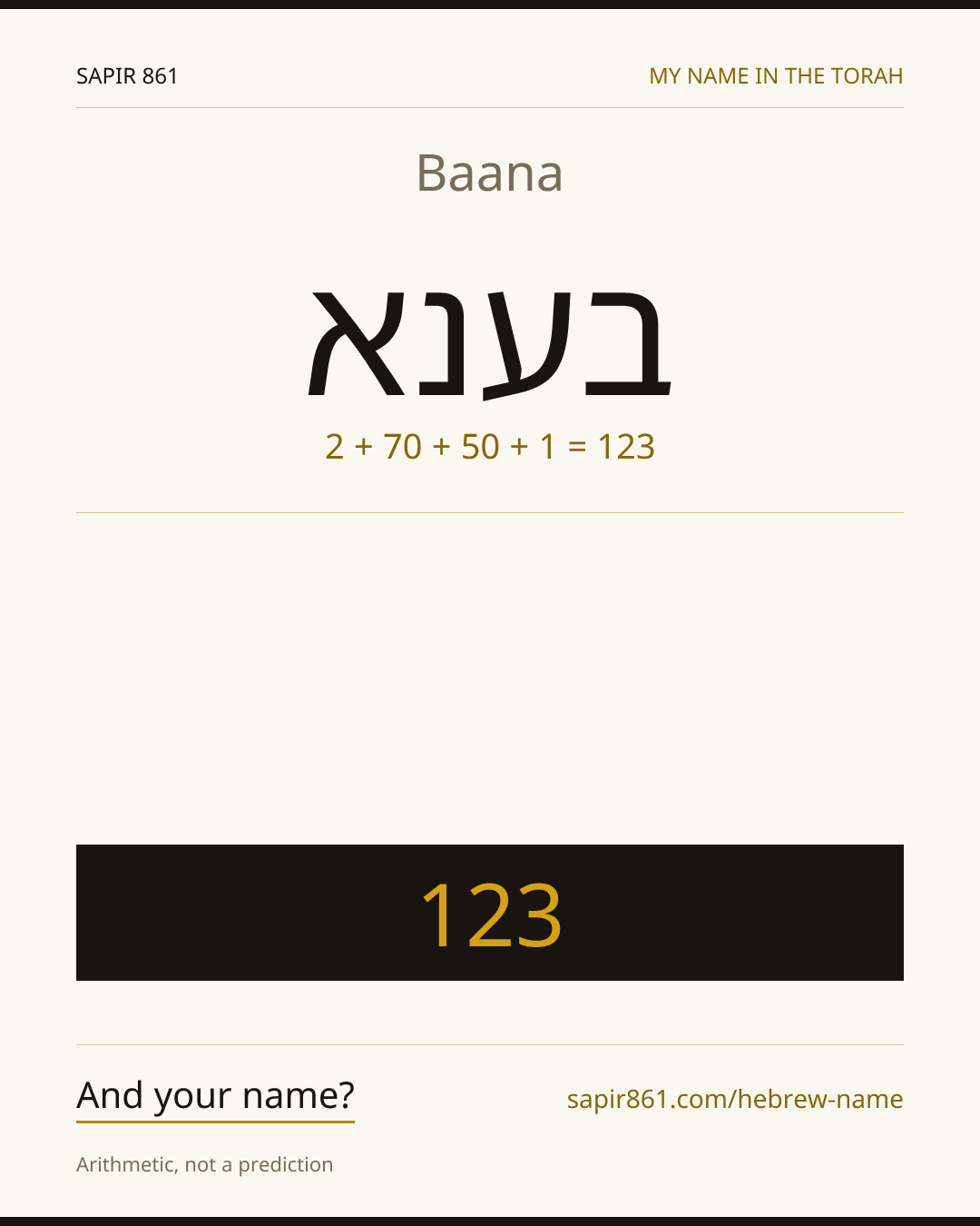 Baana — בענא
