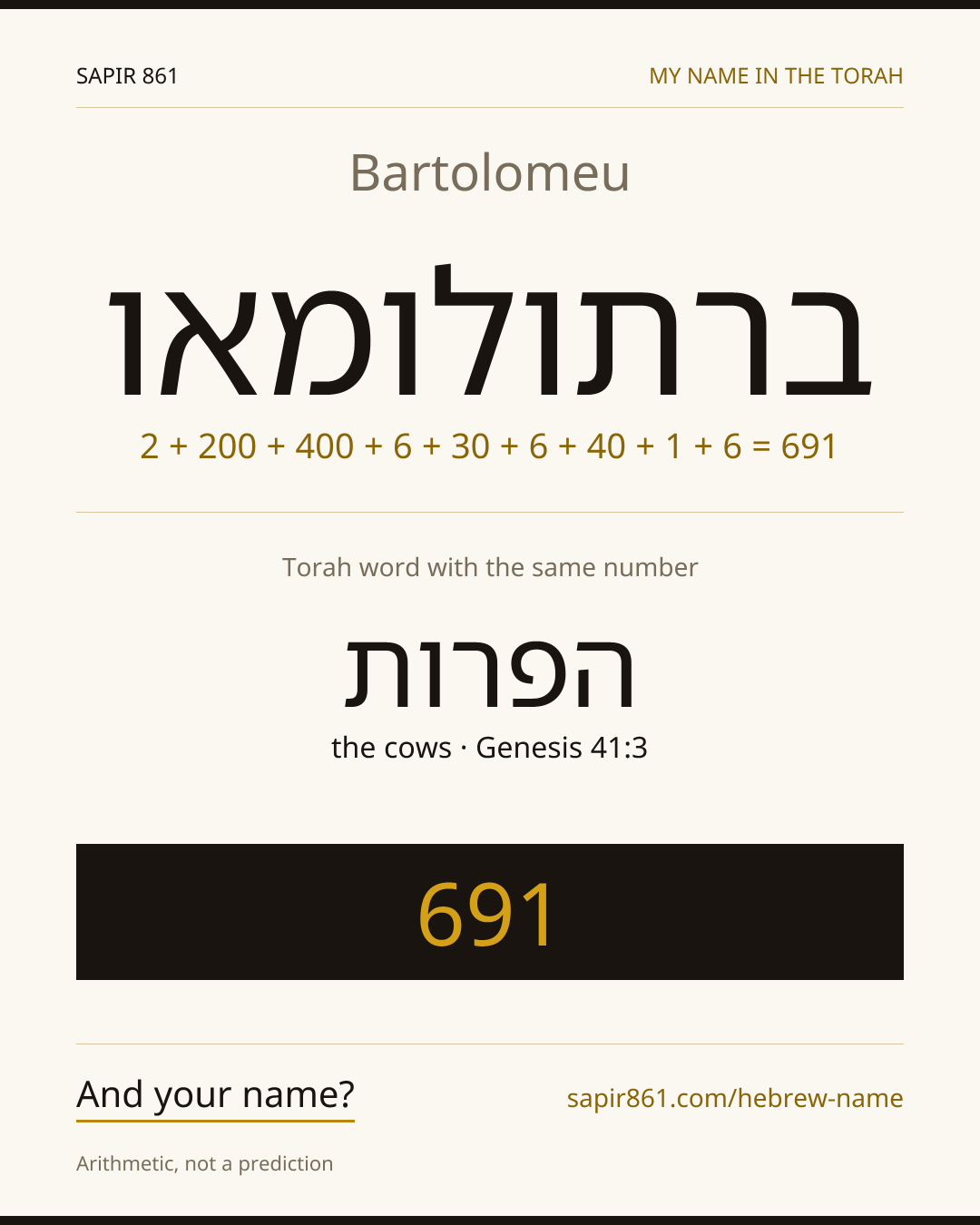 Bartolomeu — ברתולומאו