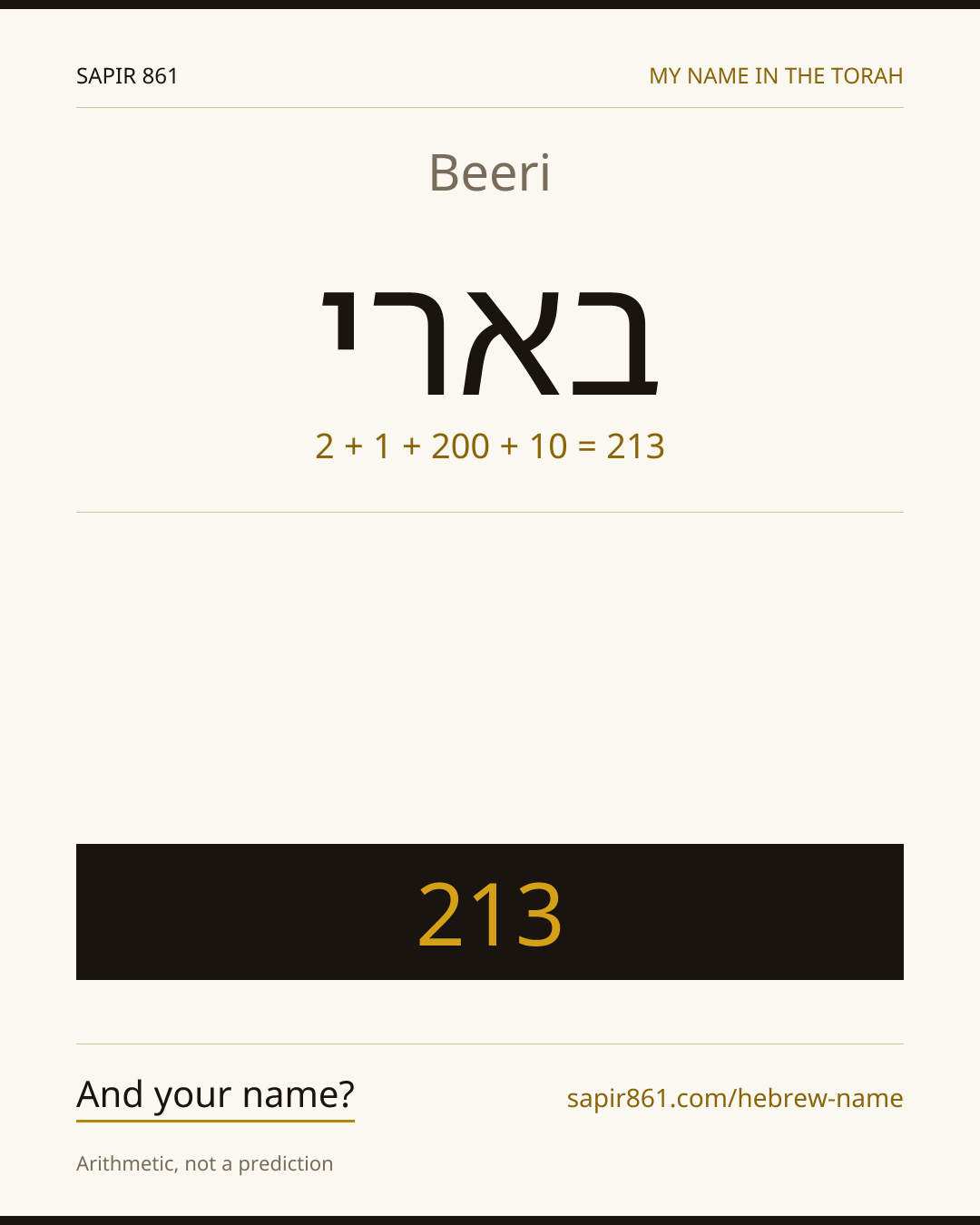 Beeri — בארי