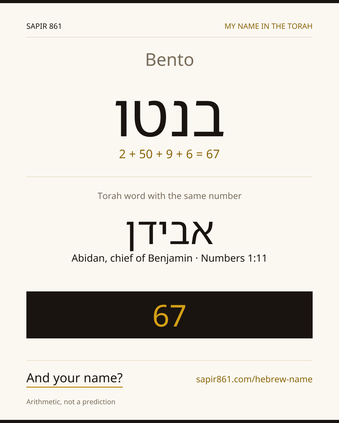Bento — בנטו