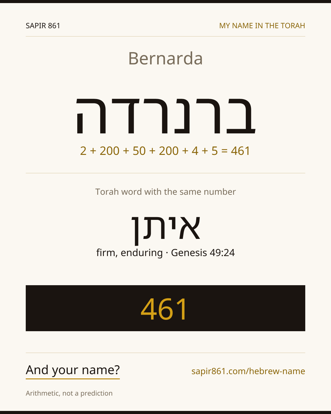 Bernarda — ברנרדה