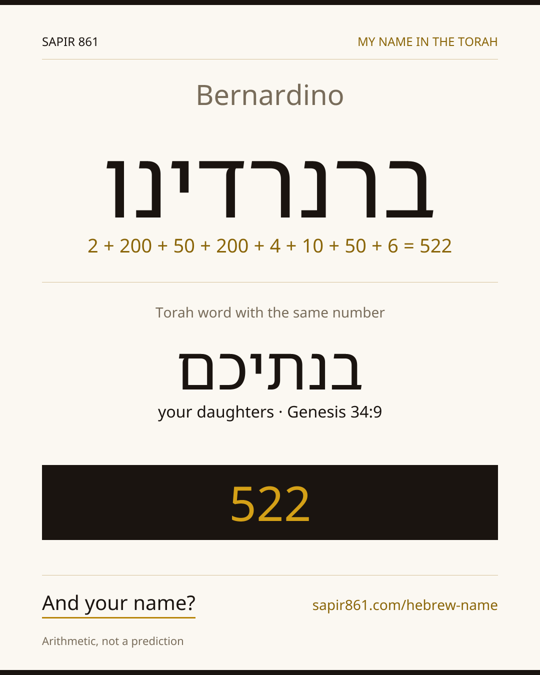 Bernardino — ברנרדינו