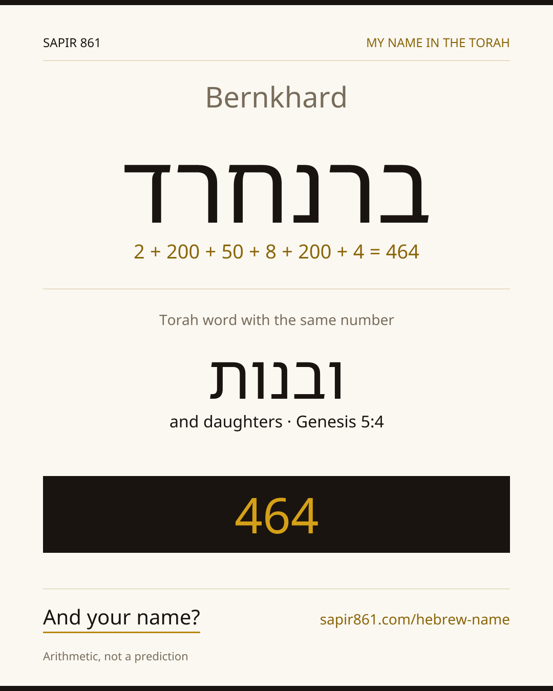 Bernkhard — ברנחרד