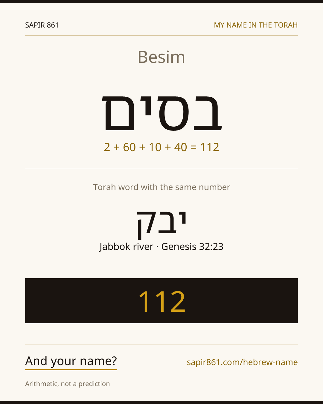 Besim — בסים