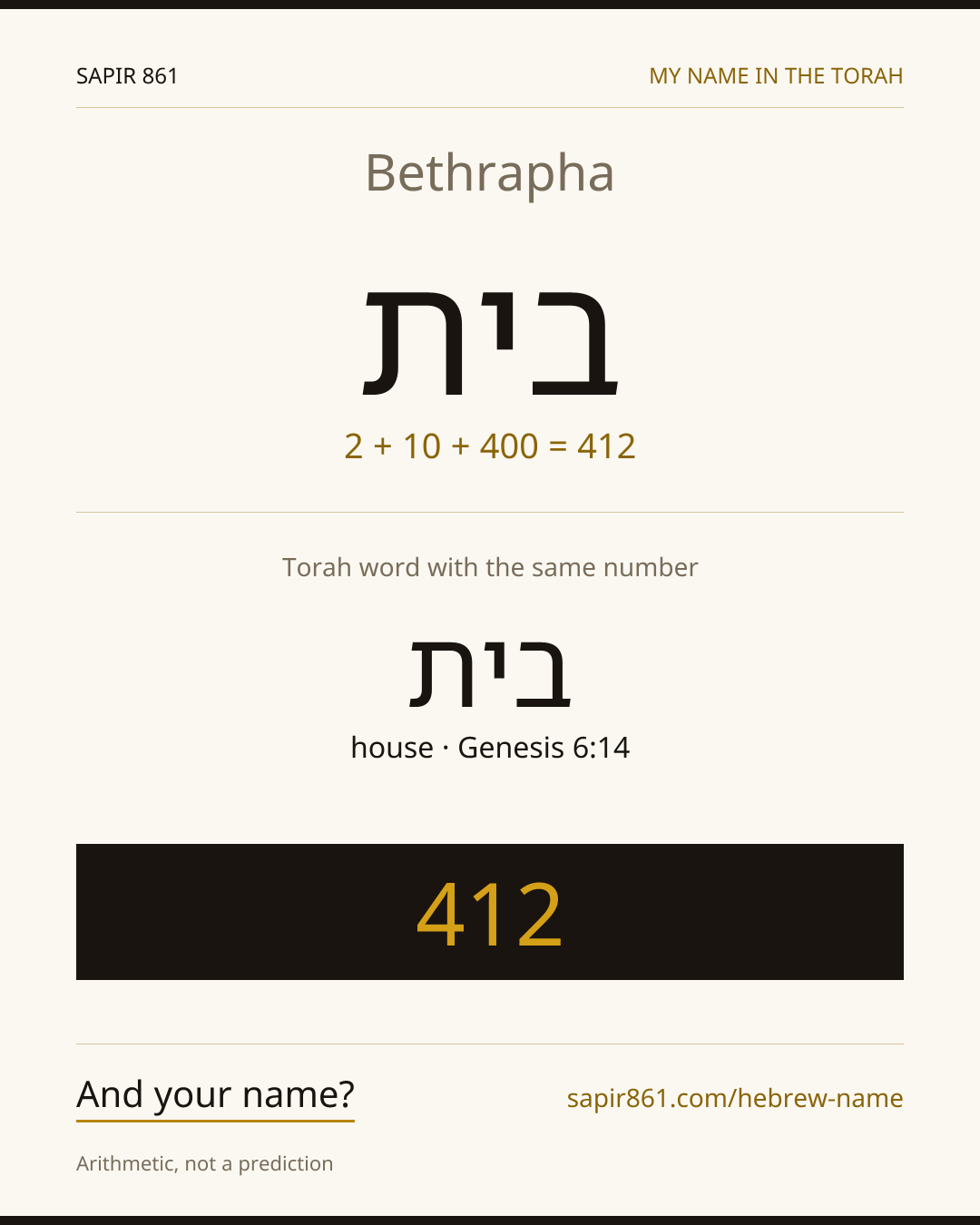 Bethrapha — בית