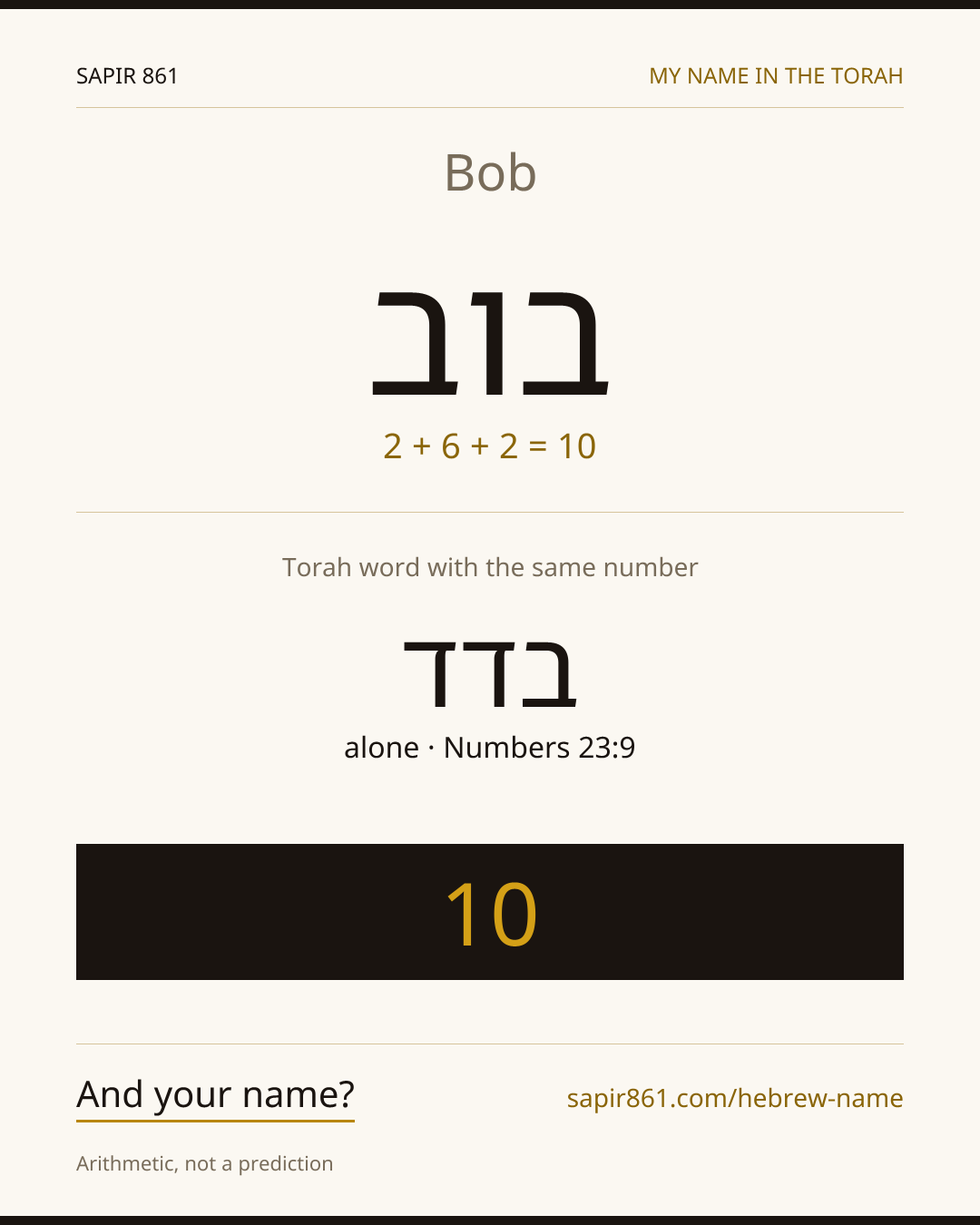 Bob — בוב