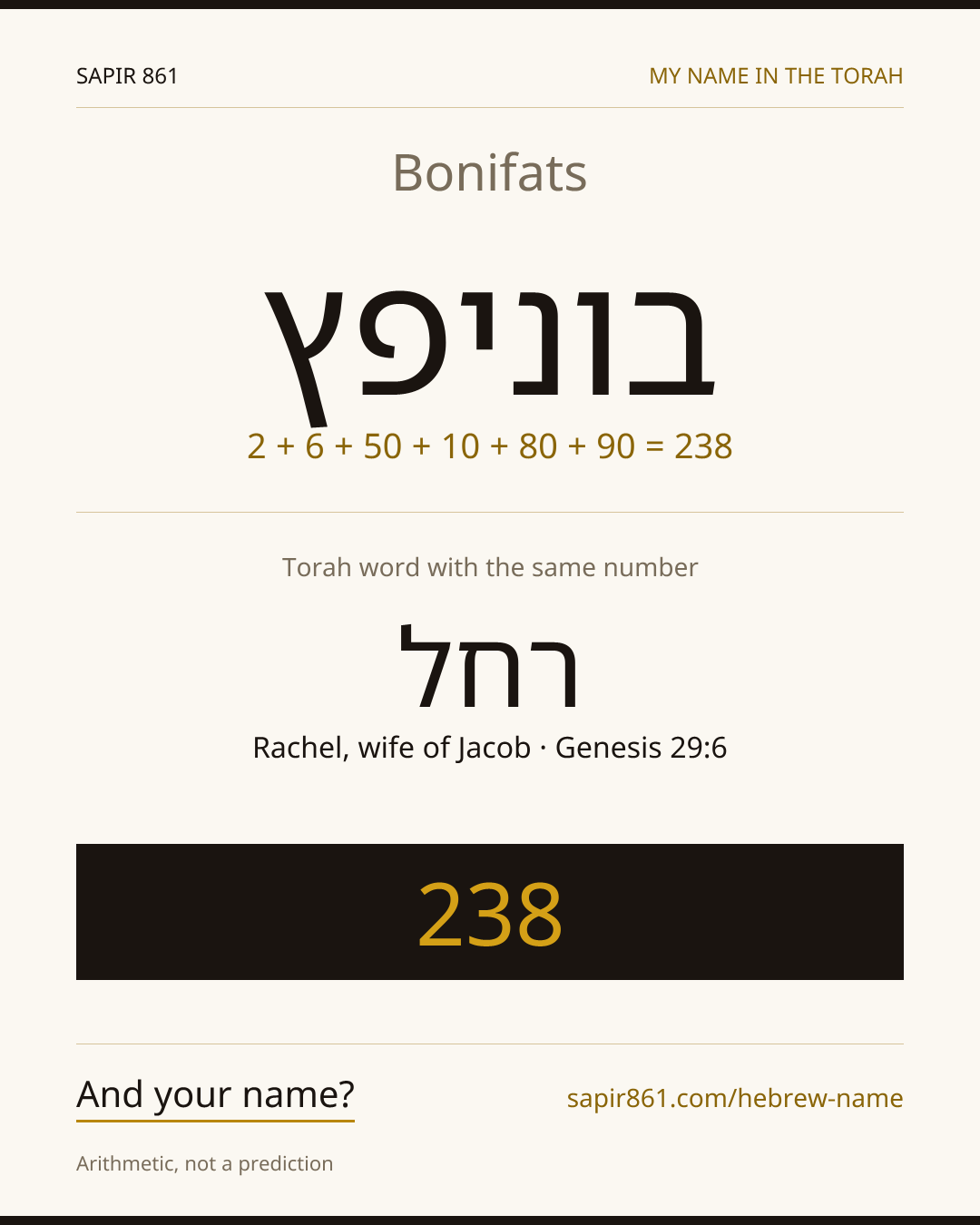 Bonifats — בוניפץ
