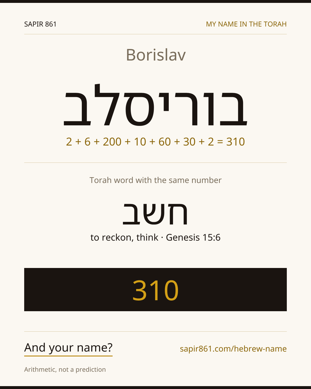 Borislav — בוריסלב