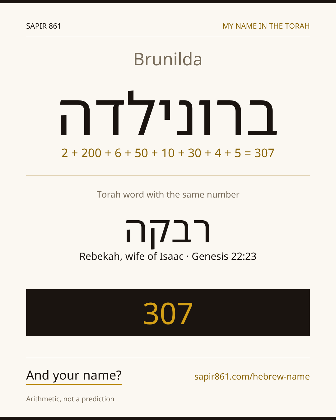 Brunilda — ברונילדה