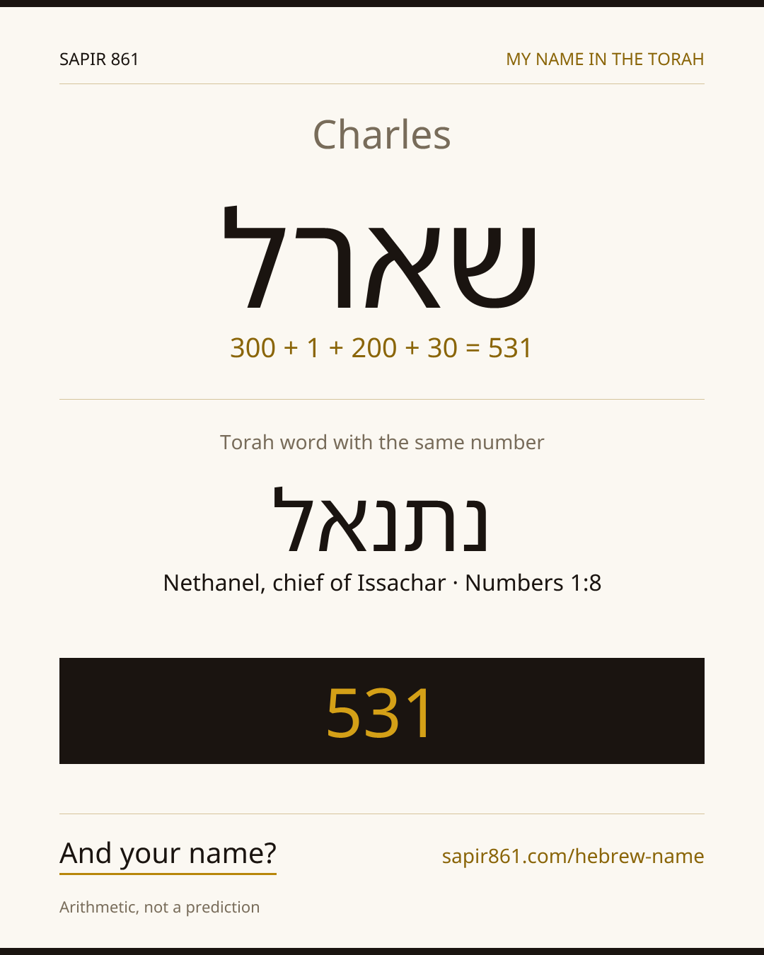 Charles — שארל