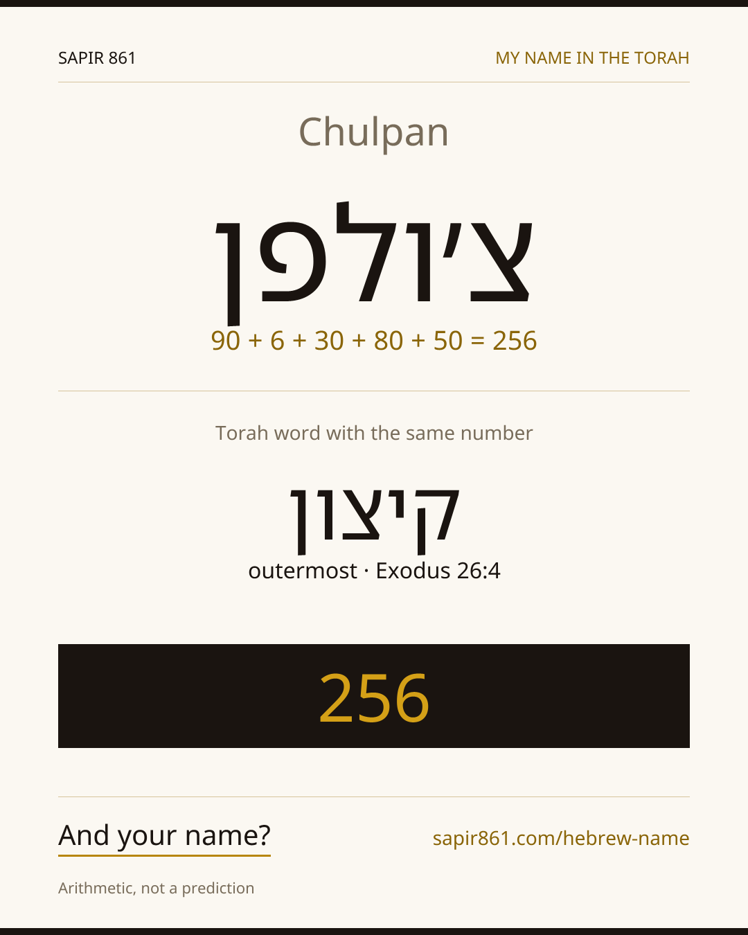 Chulpan — צ׳ולפן