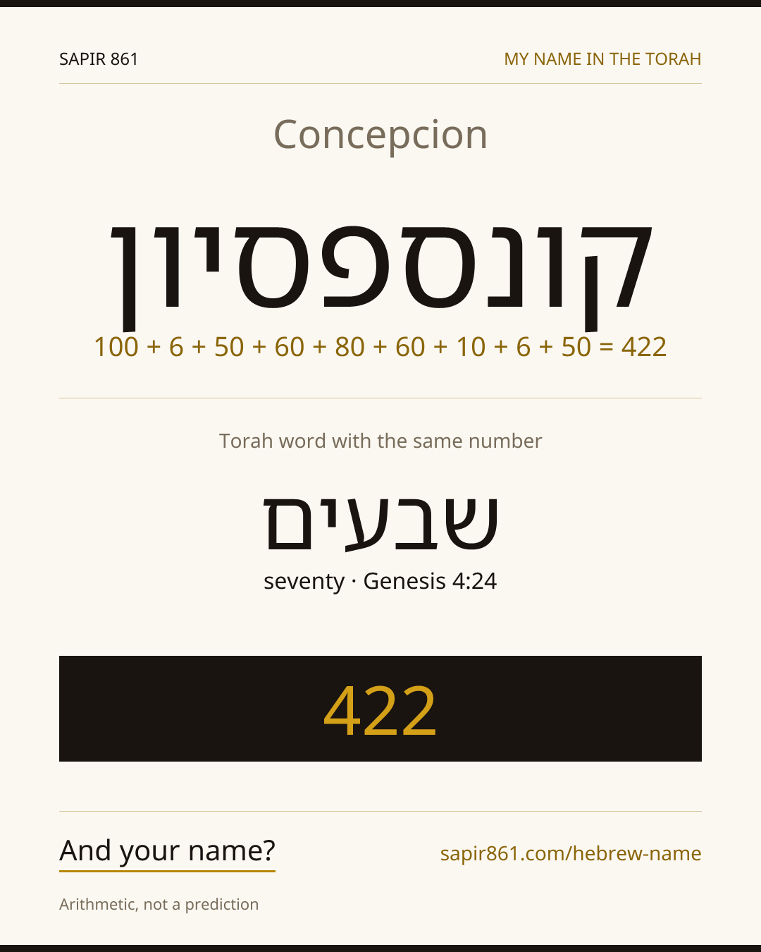 Concepcion — קונספסיון