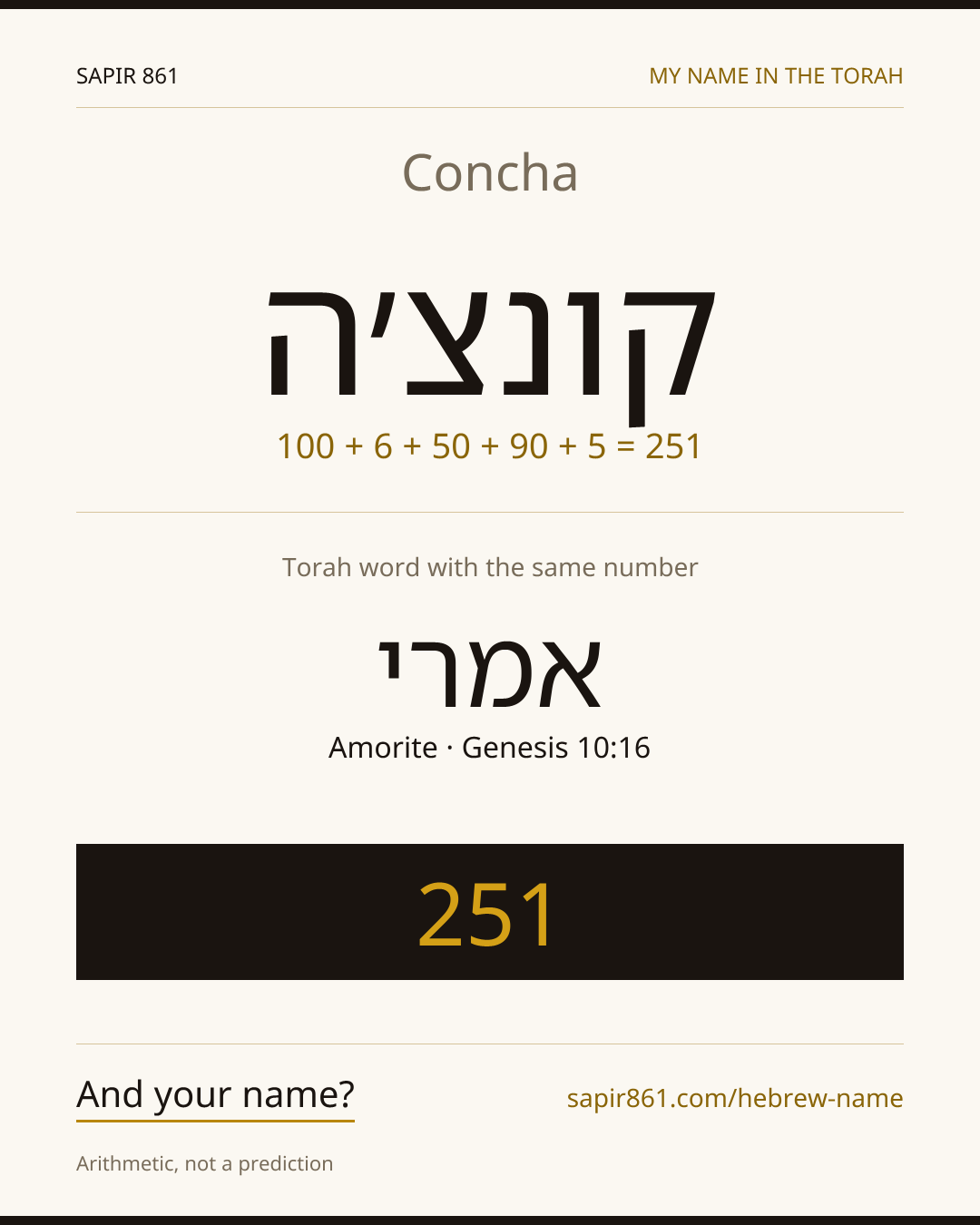 Concha — קונצ׳ה