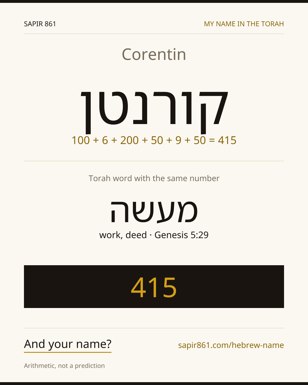 Corentin — קורנטן
