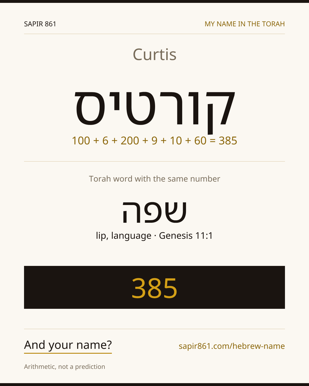 Curtis — קורטיס