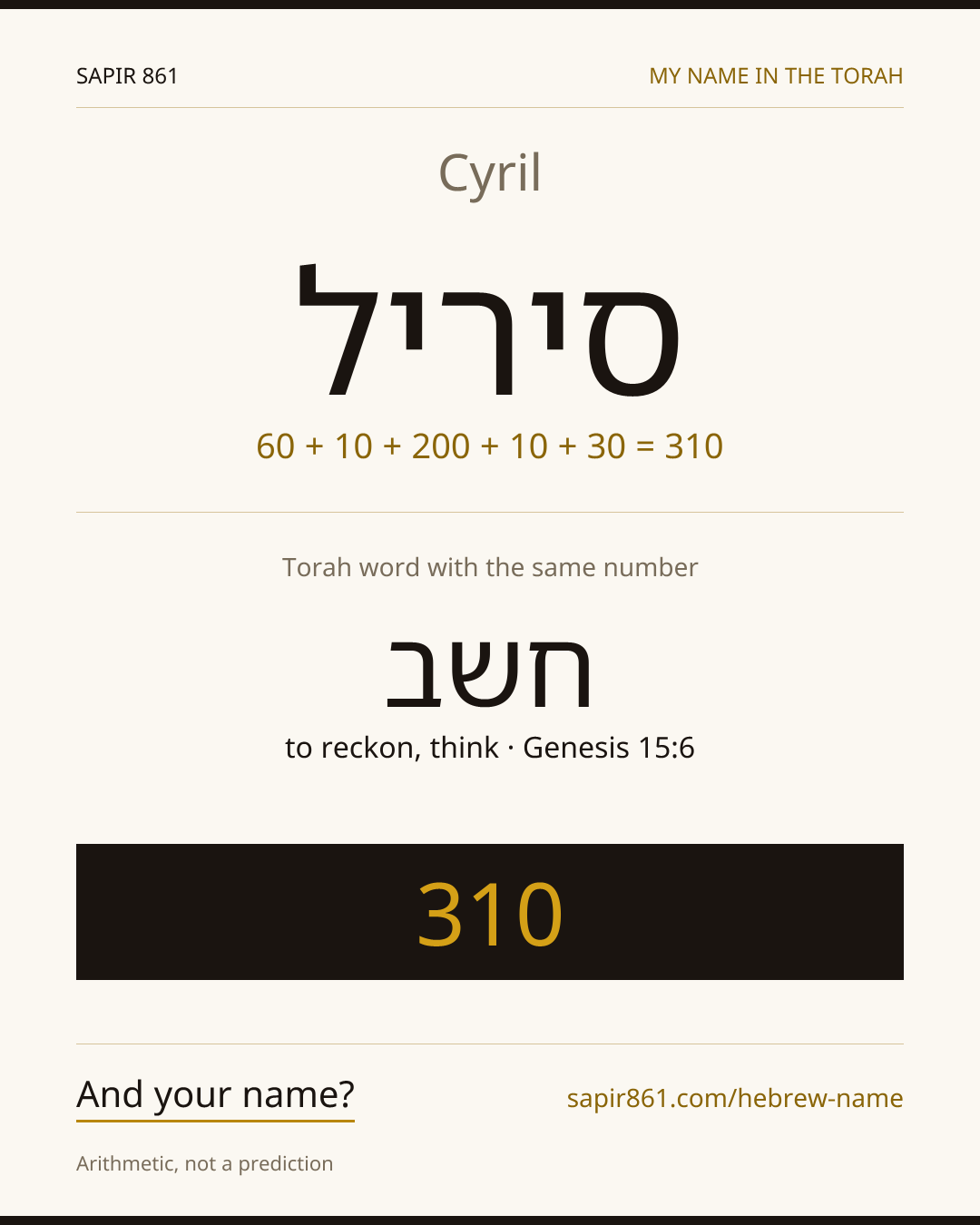 Cyril — סיריל
