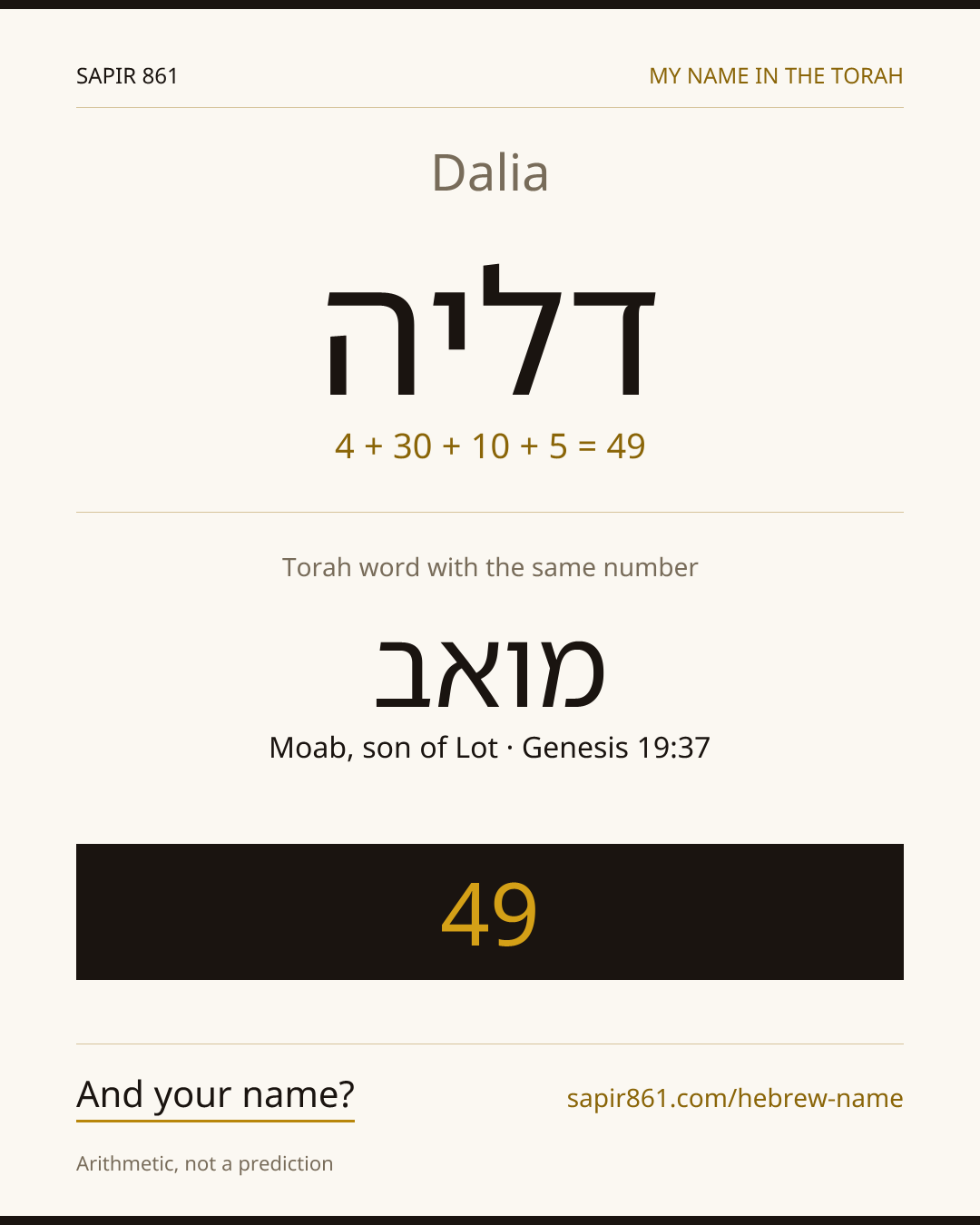 Dalia — דליה