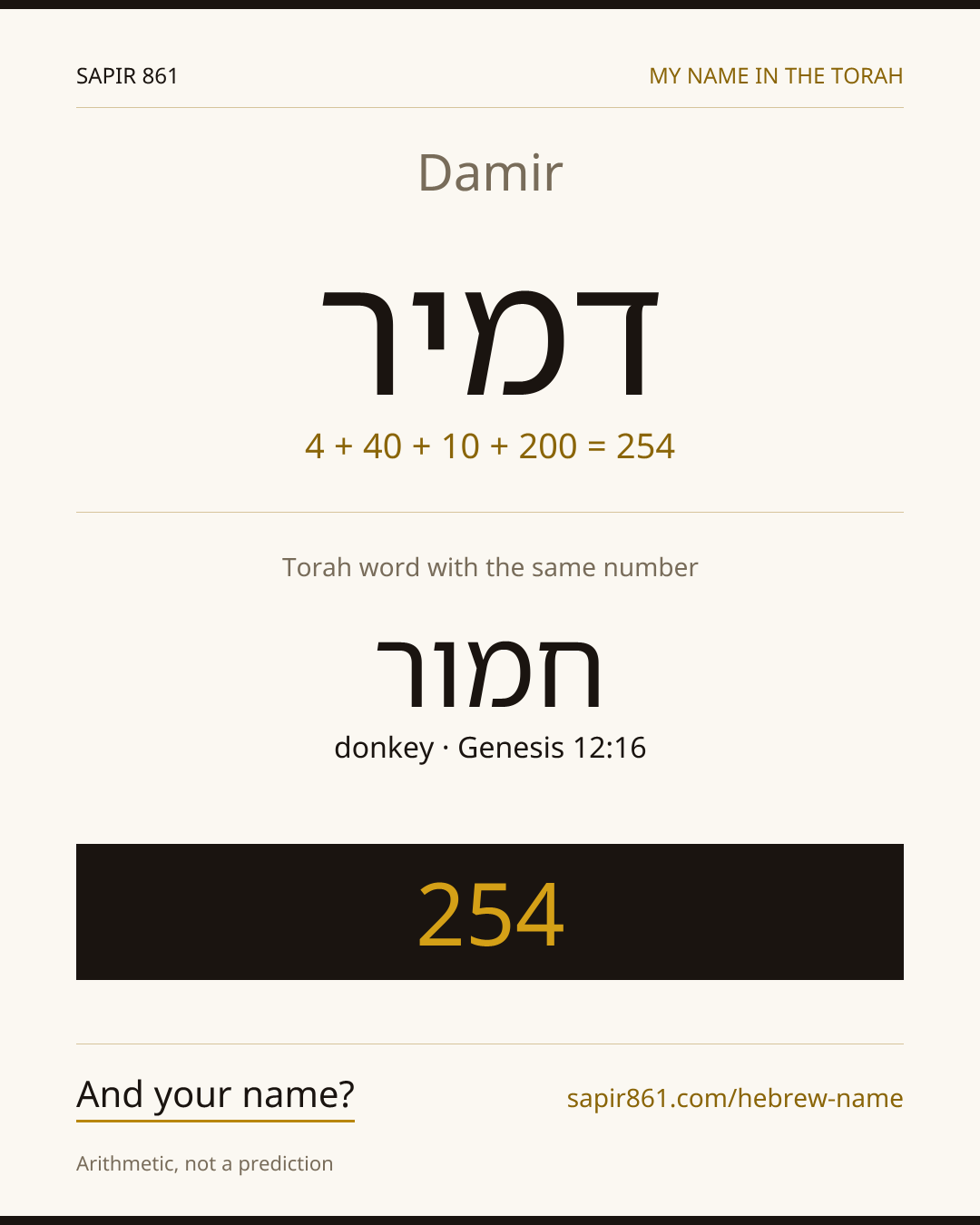 Damir — דמיר