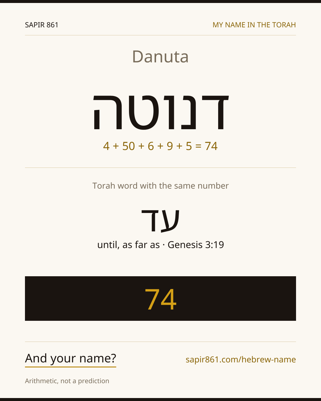 Danuta — דנוטה