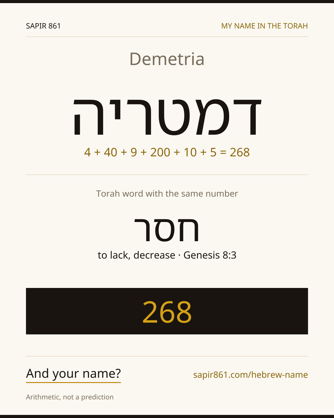 Demetria — דמטריה