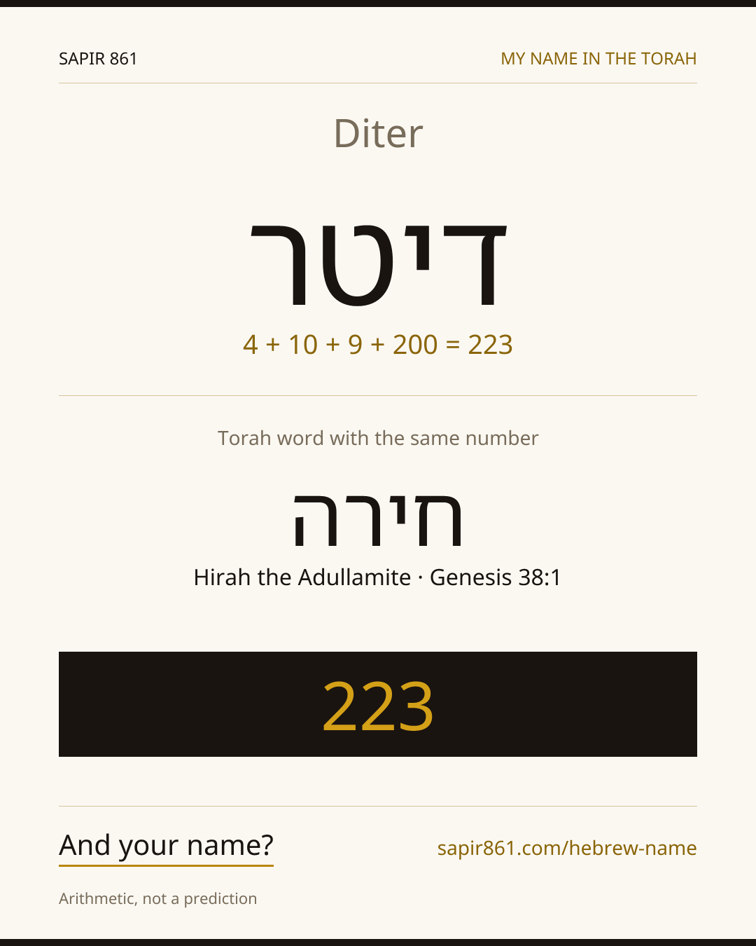 Diter — דיטר