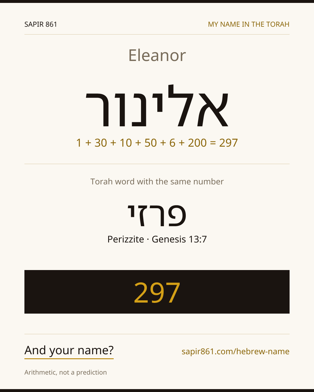 Eleanor — אלינור