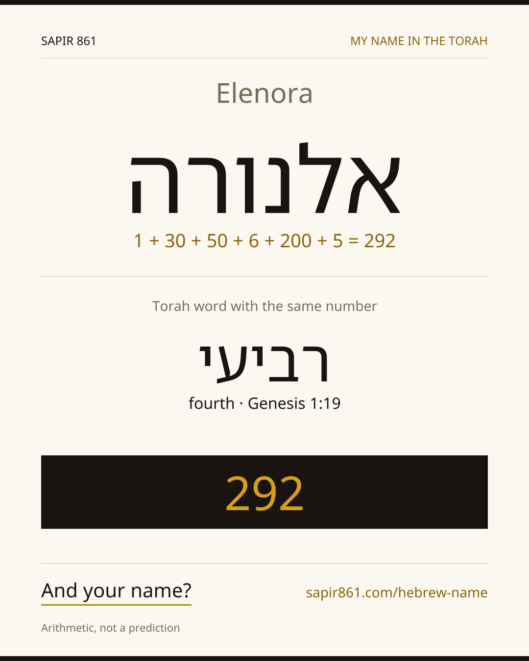 Elenora — אלנורה