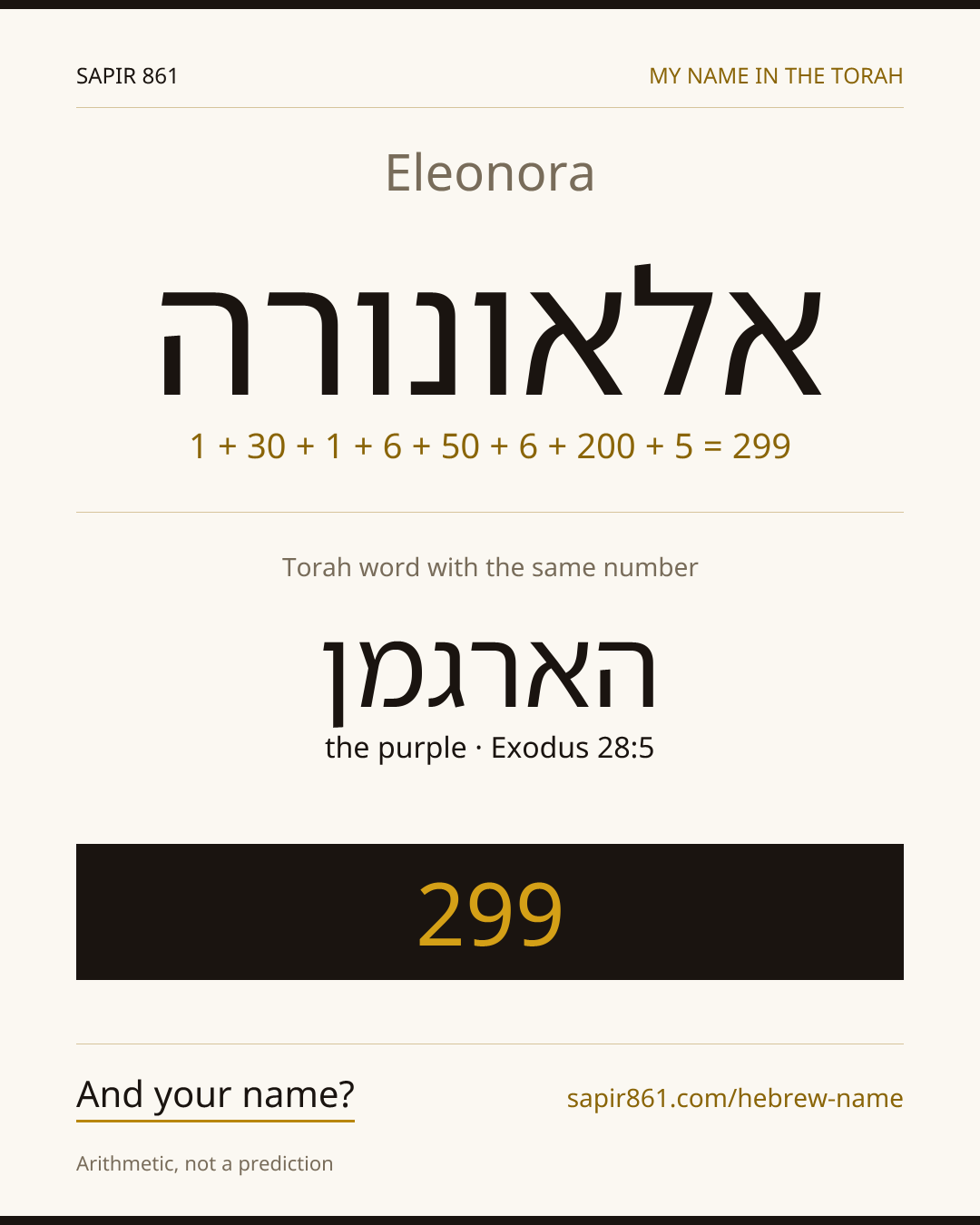 Eleonora — אלאונורה