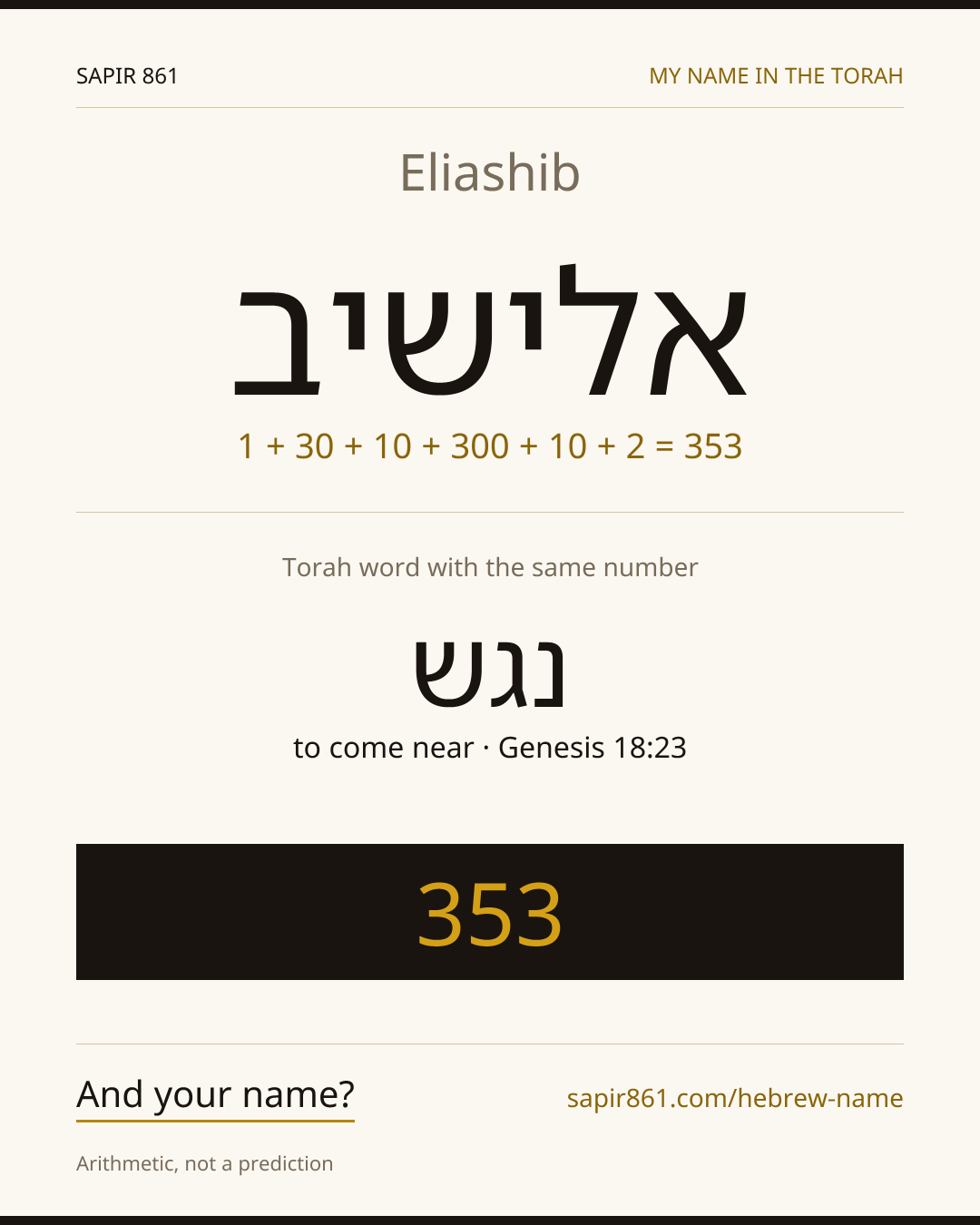 Eliashib — אלישיב