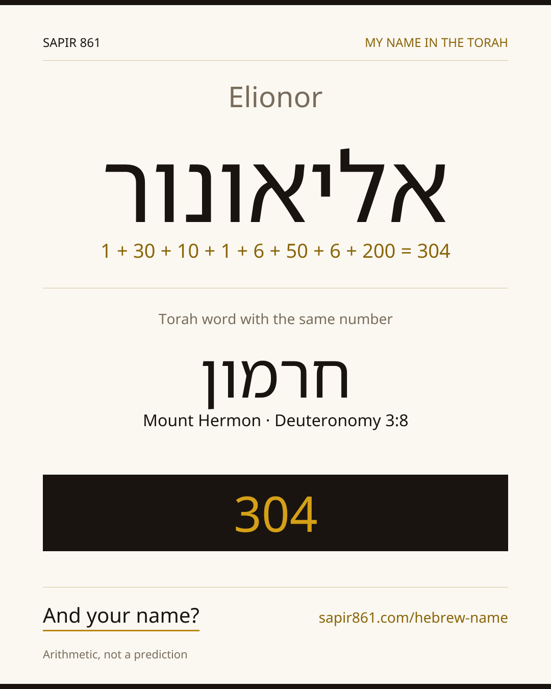 Elionor — אליאונור