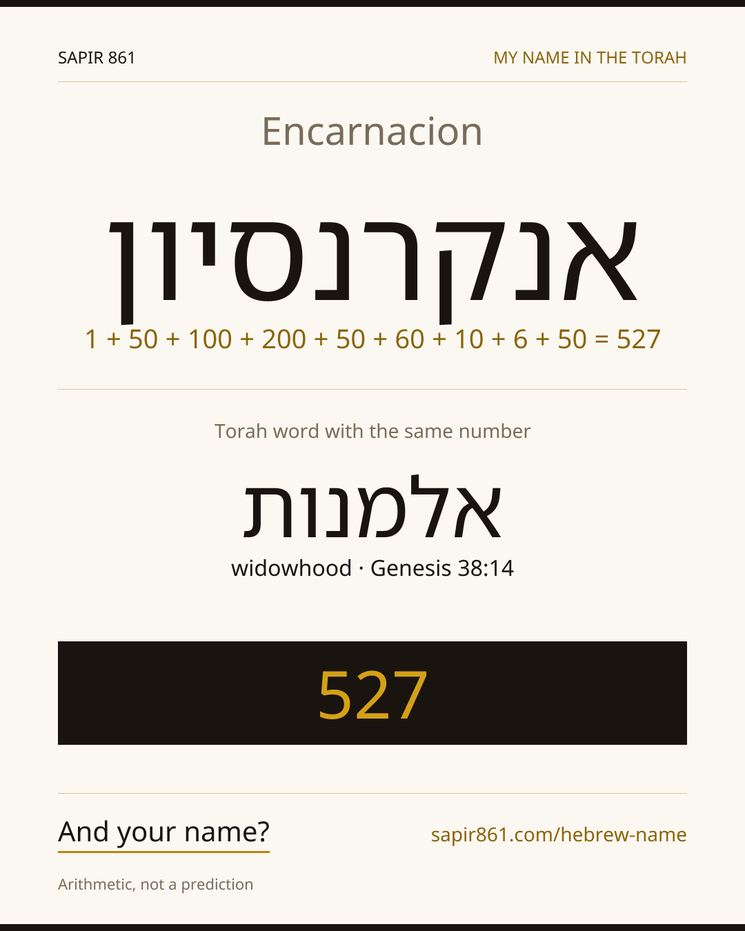 Encarnacion — אנקרנסיון