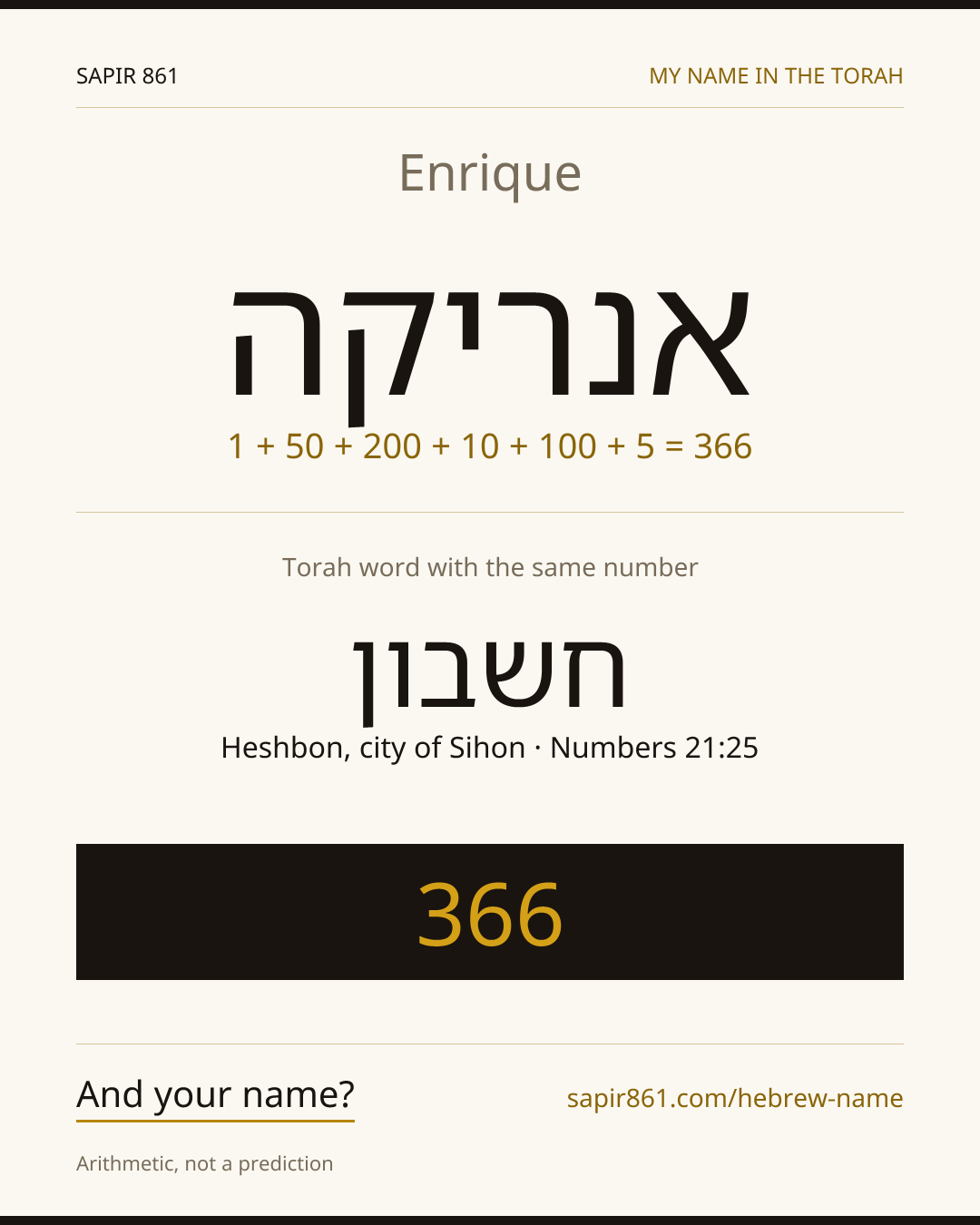 Enrique — אנריקה