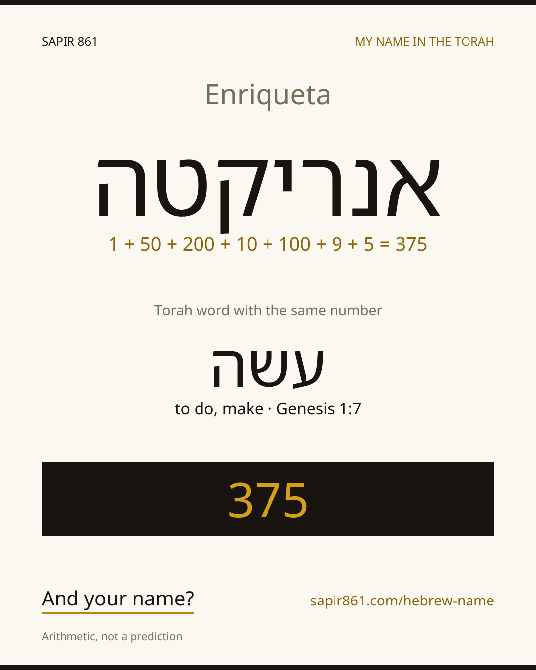 Enriqueta — אנריקטה