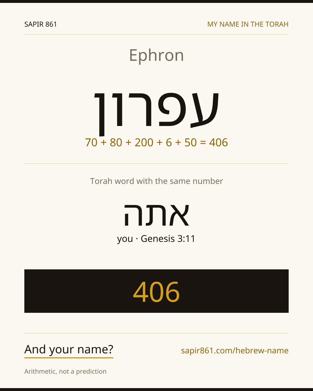 Ephron — עפרון