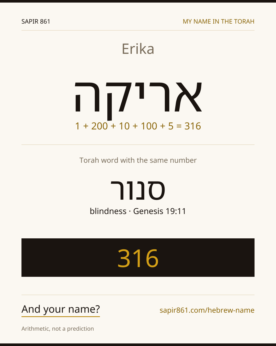Erika — אריקה
