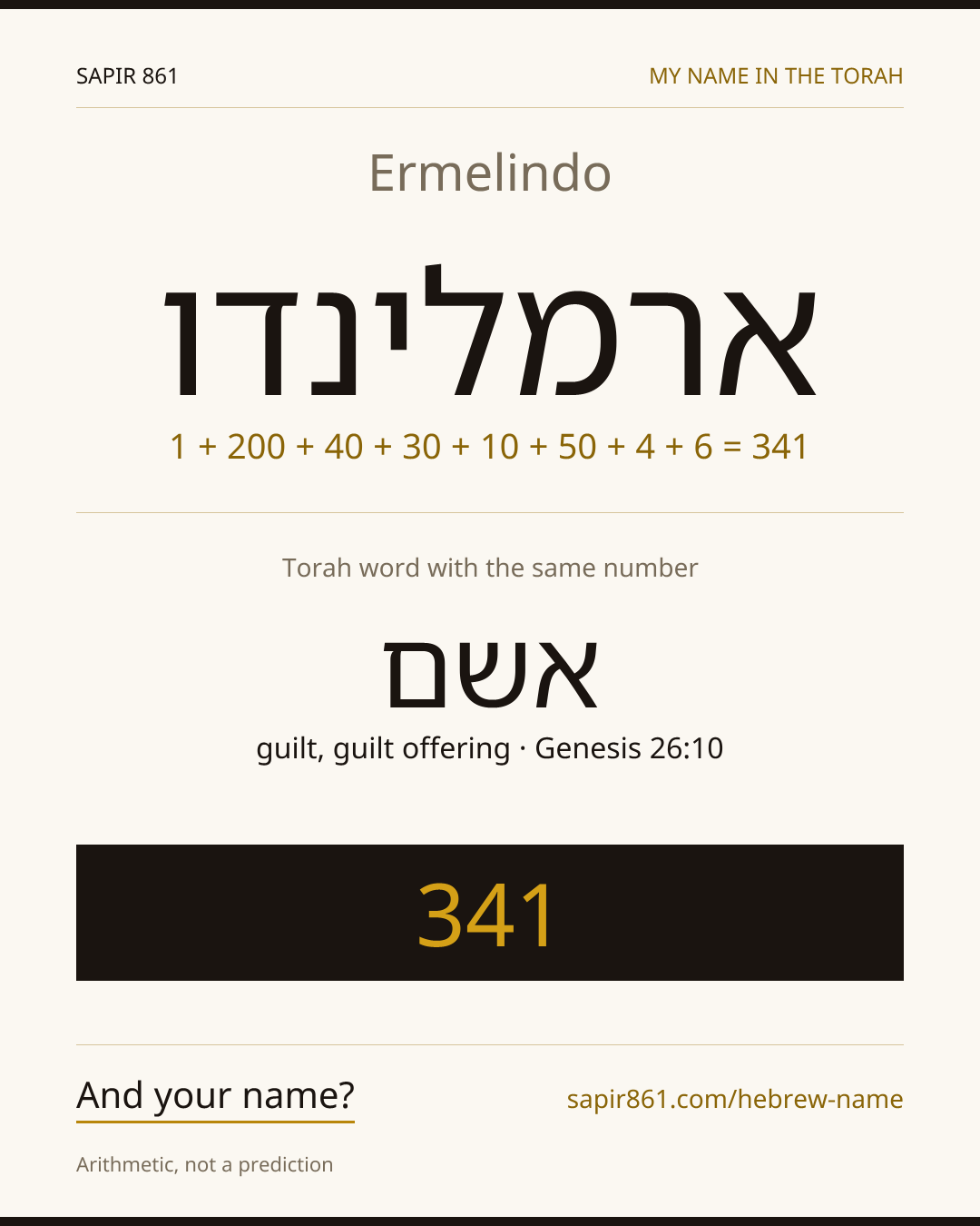 Ermelindo — ארמלינדו