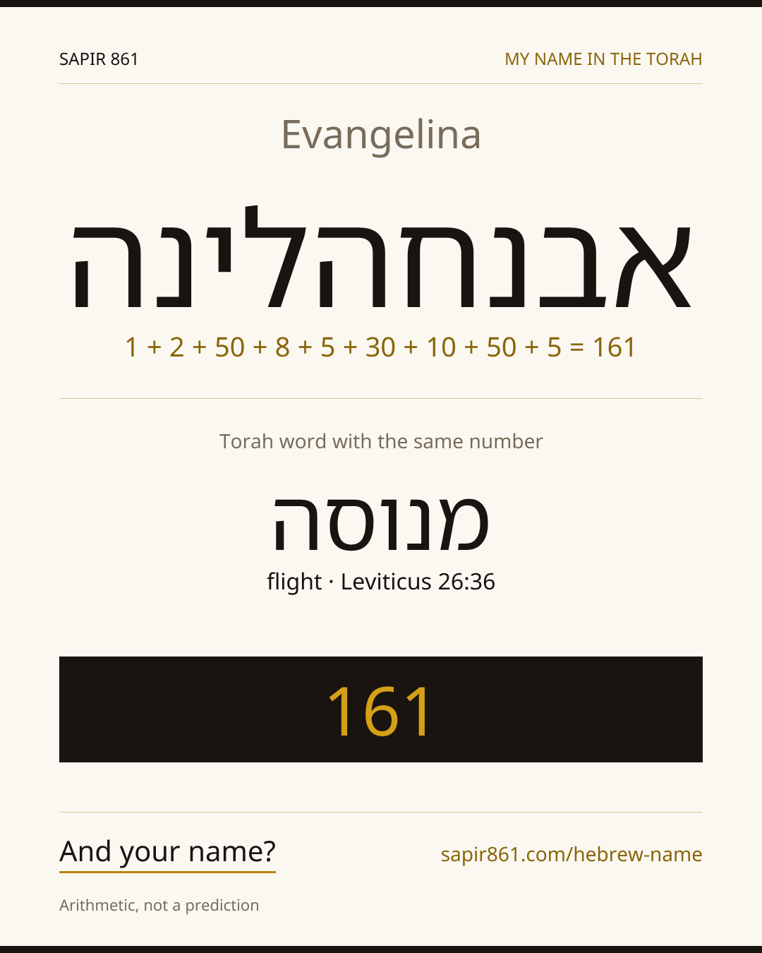Evangelina — אבנחהלינה