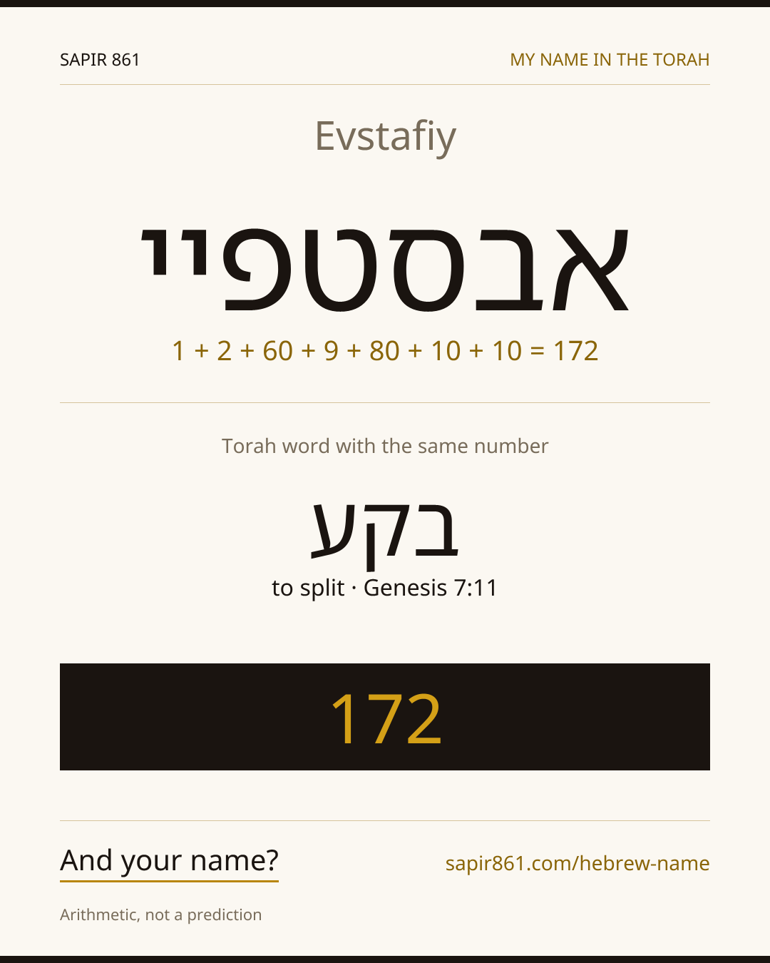 Evstafiy — אבסטפיי