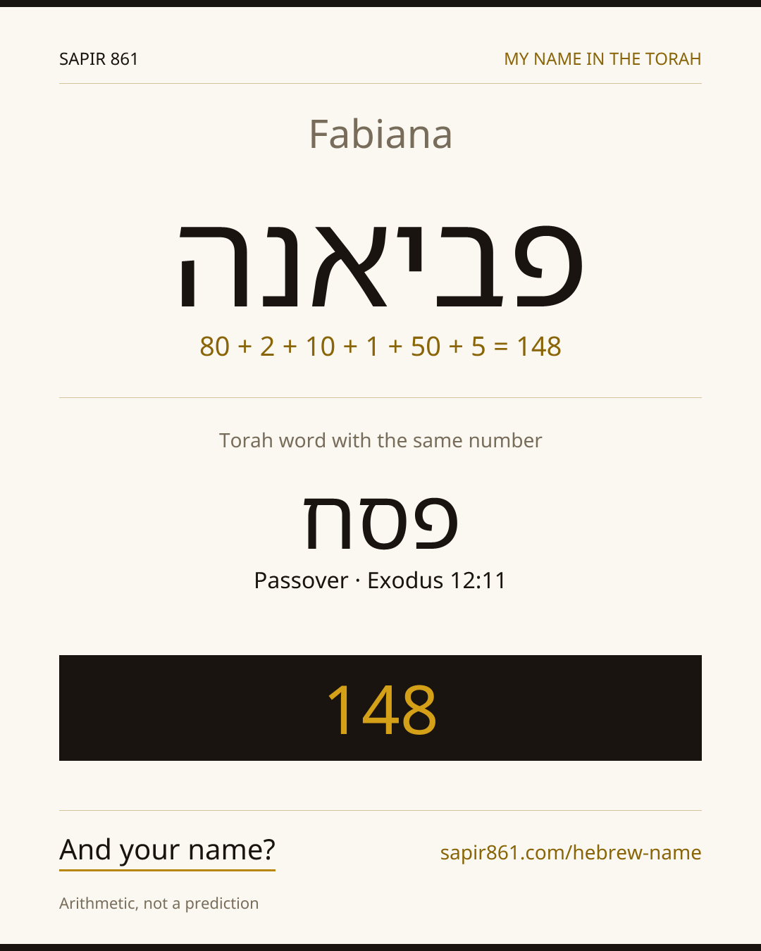 Fabiana — פביאנה