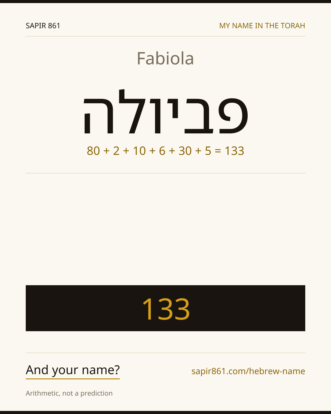 Fabiola — פביולה