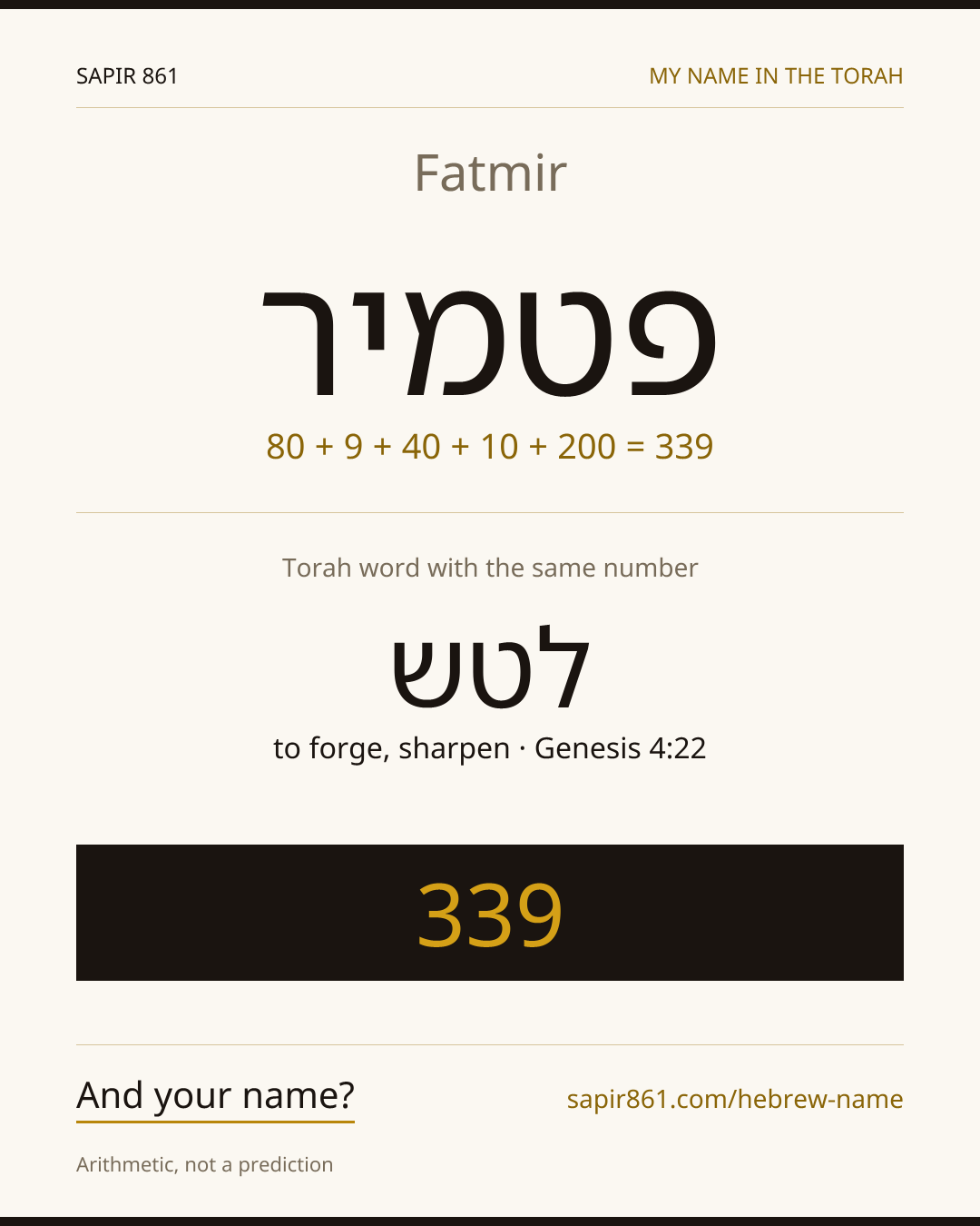 Fatmir — פטמיר