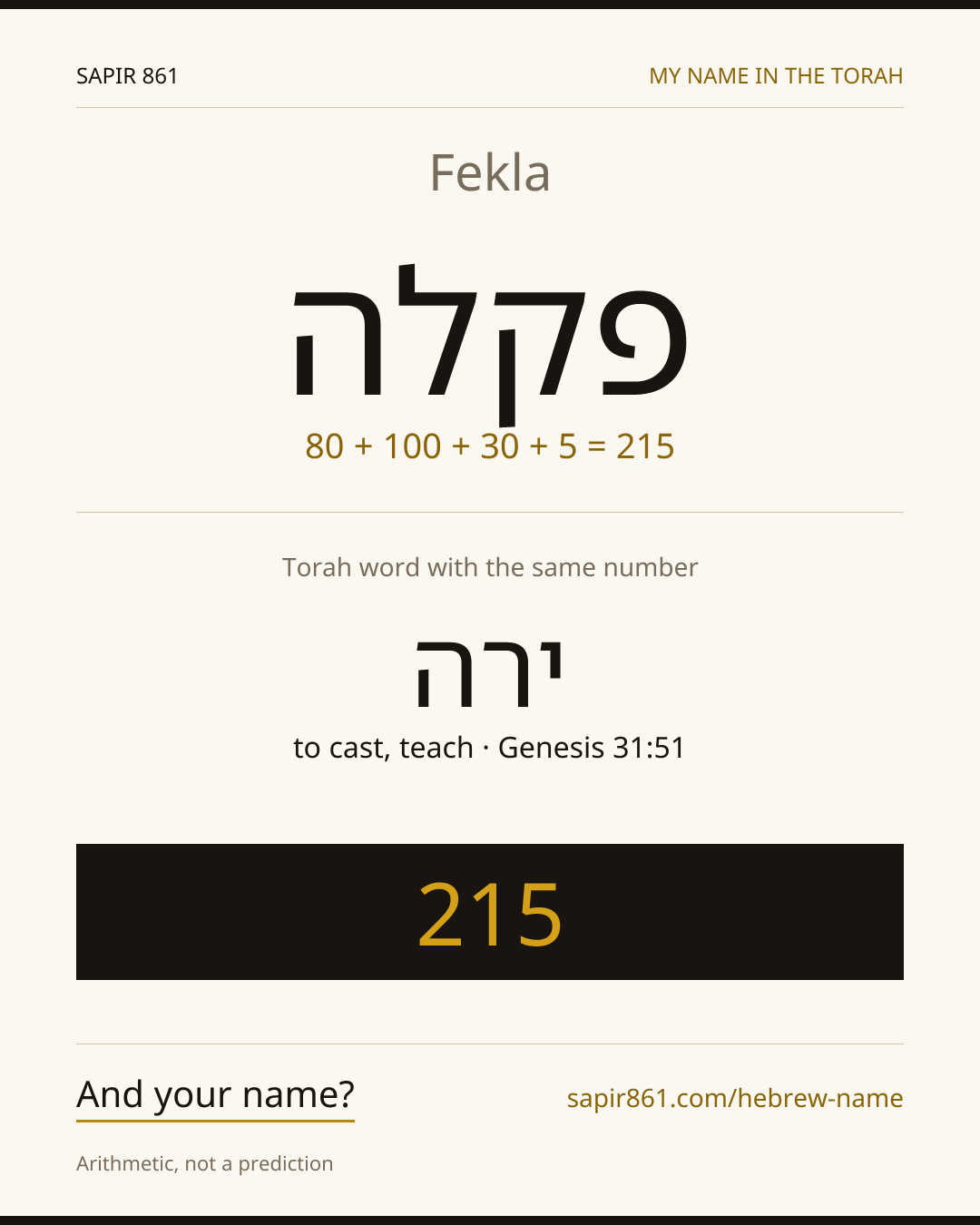 Fekla — פקלה