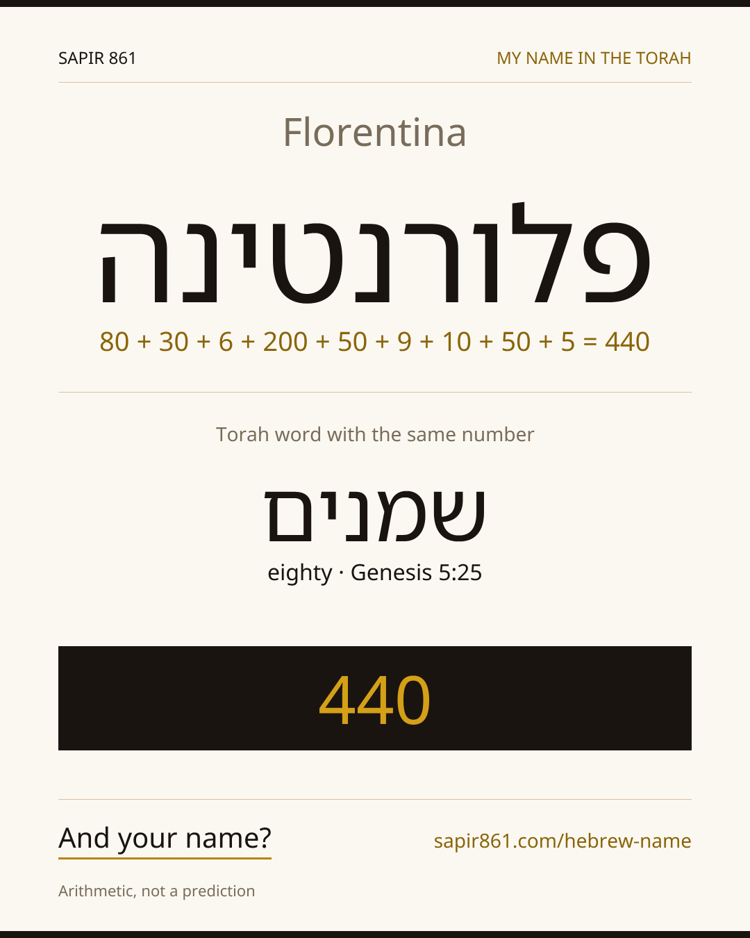 Florentina — פלורנטינה