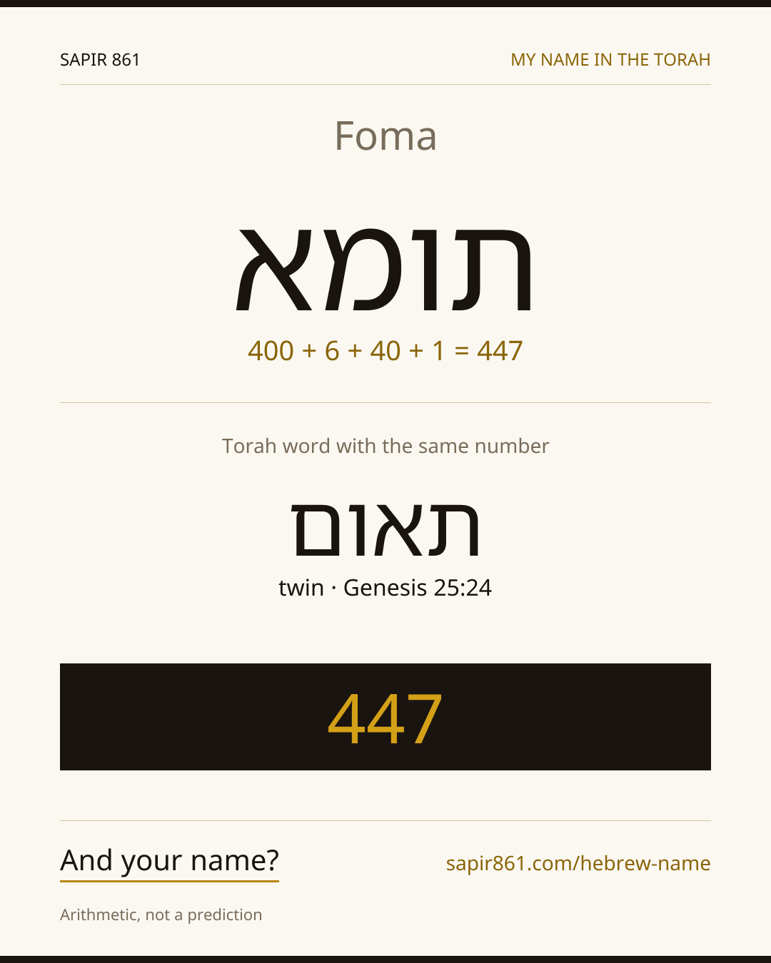 Foma — תומא