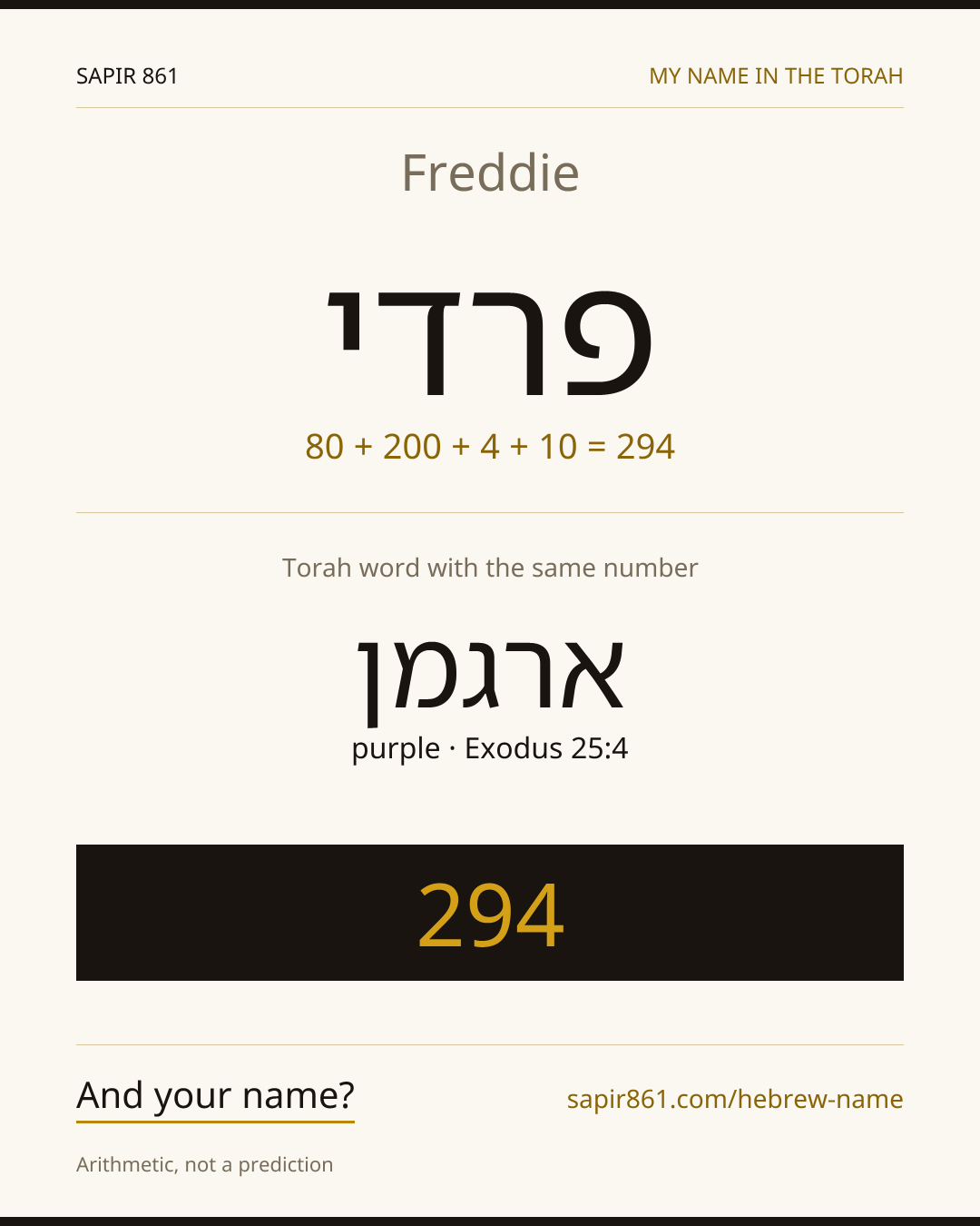 Freddie — פרדי