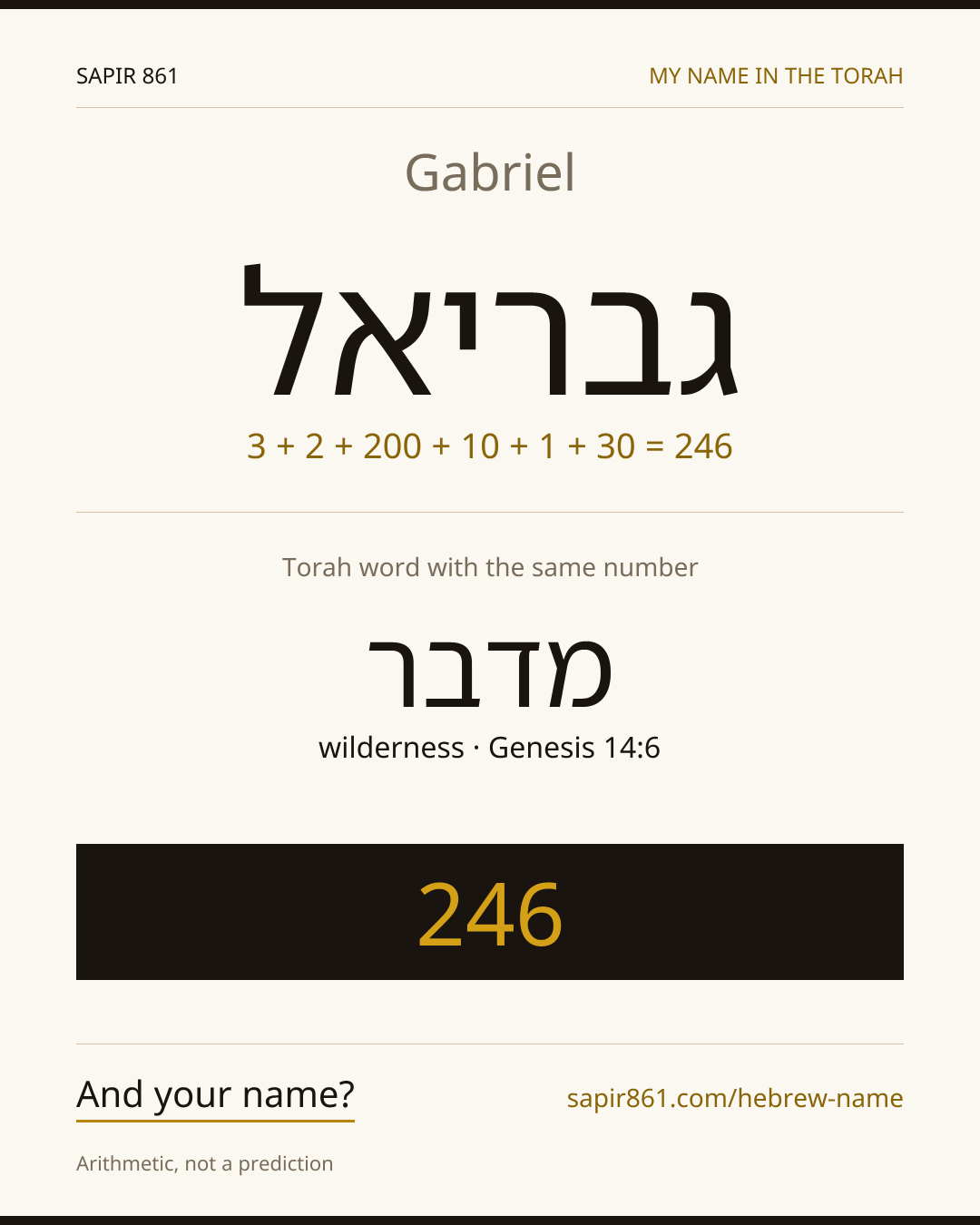 Gabriel — גבריאל