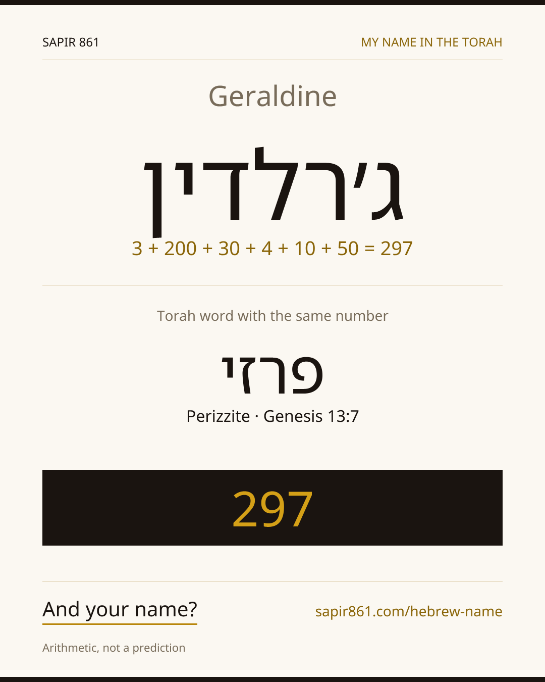 Geraldine — ג׳רלדין