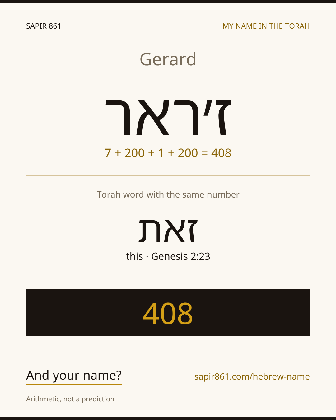 Gerard — ז׳ראר