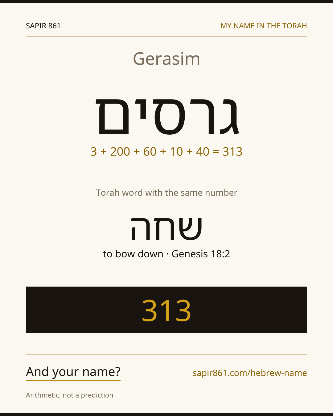Gerasim — גרסים